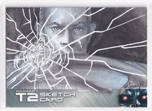 2017 Unstoppable Cards Terminator 2 Skizzenkarte von Danielle Ellison SK2 - Bild 1 von 2