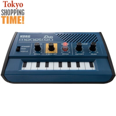 Korg monotron DUO Analog Ribbon Synthesizer Dual Oscillator Brand New in Box - Image 1 of 4