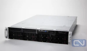 Supermicro CSE-825 2U 8-Bay Duel E5-2620v4 64GB X10DRi 740W **Memory Slot** - Picture 1 of 5