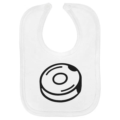 Babero de bebé de algodón suave 'Robot aspirador automático' (BI00067211) Foto 1 de 3