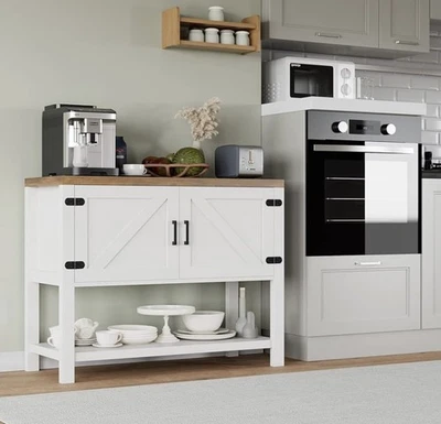 Шкаф для кофейной станции в фермерском стиле Credenza - Изображение 1 из 4