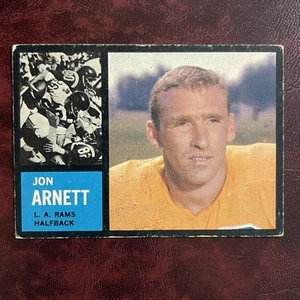 Juego Topps 1962 Jon Arnett raro SP #78 Los Angeles Rams - en muy buena condición-excelente/ex - Imagen 1 de 2