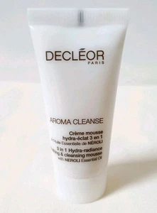 Decleor Aroma Cleanse 3 in 1 Hydra Radiance Cleansing Mousse 15ml FAST POSTAGE - Picture 1 of 2