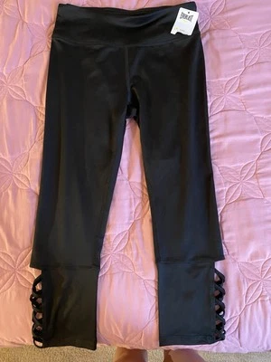 Everlast Stretch Leggings Pants             SIZE: S   BLACK - Image 1 of 4