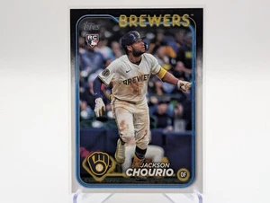 2024 Topps Update Series JACKSON CHOURIO #US240 Rookie Milwaukee Brewers RC - Picture 1 of 2