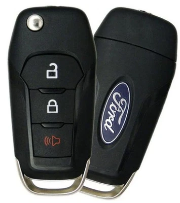 1 For Select Ford OEM Keyless 3 Buttons Flip Remote Key Fob 164-R8130 128 Bit - Image 1 of 4