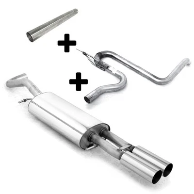 FOX Racing impianto completo 2x76 mm affilato Audi A4 tipo B5 berlina Avant 1.6 l 1.9 l TDI - Immagine 1 di 4