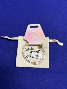 2025 Disney Parks Little Words Project Bracelet Winnie The Pooh Piglet M/L - Picture 1 of 8