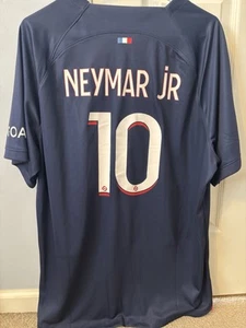 Neymar PSG Jersey XL Navy Blue Used Great Condition - Picture 1 of 5