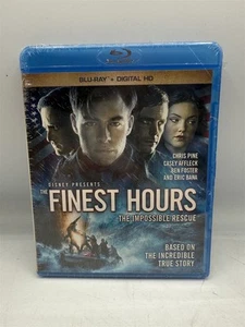 NEW SEALED BLU-RAY DISNEY THE FINEST HOURS "THE IMPOSSIBLE RESCUE" - Picture 1 of 2