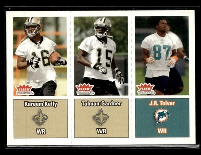 2003 Fleer Tradition #294 Kareem Kelly / Gardner / J.R. Tolver Rookie Card - Image 1 of 2