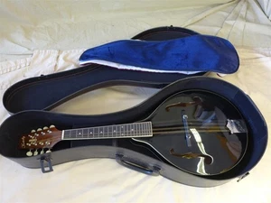 Mandolina Kentucky negra km-180 B #17344 con estuche - Instrumentos musicales Saga - Imagen 1 de 8