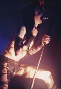 Fotografía Marilyn Manson 3,5" x 5" vintage - Imagen 1 de 1