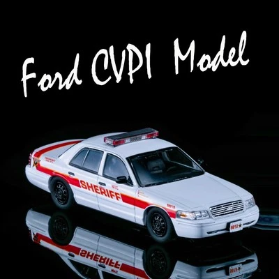 1:64 Scale Ford  Crown Vic  Sheriff  Car Diecast - Image 1 of 4