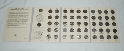 1999-2008 Complete U.S. Fifty State Quarters Coin Set w/ Littleton Album - Image 1 of 4
