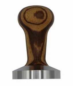 Madera de cebra manipula espresso 58,4 mm para café de especialidad, barista manipulable - Imagen 1 de 2