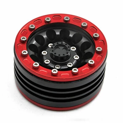 1x 1.9" Beadlock Wheel rims Metall Felgen Für Axial SCX10 90046 D90 1/10 RC Car - Bild 1 von 4