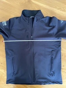 the north face jacket black fleece coat zip Native Grill Wings Almos New Men L/G - Picture 1 of 12