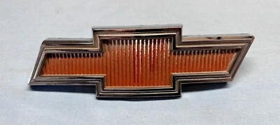 1967 68 CHEVY TRUCK BLAZER SUBURBAN C/K SERIES RED BOWTIE GRILLE EMBLEM #3893742 - Image 1 of 4