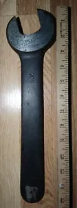 Llave de maquinista vintage enorme y pesada Williams de 1 1/2" #709 - Imagen 1 de 7