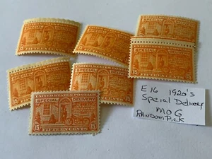 Outstanding US MOG #E16 BOB 1920's Price is for one Stamp, Random Pick - Picture 1 of 3