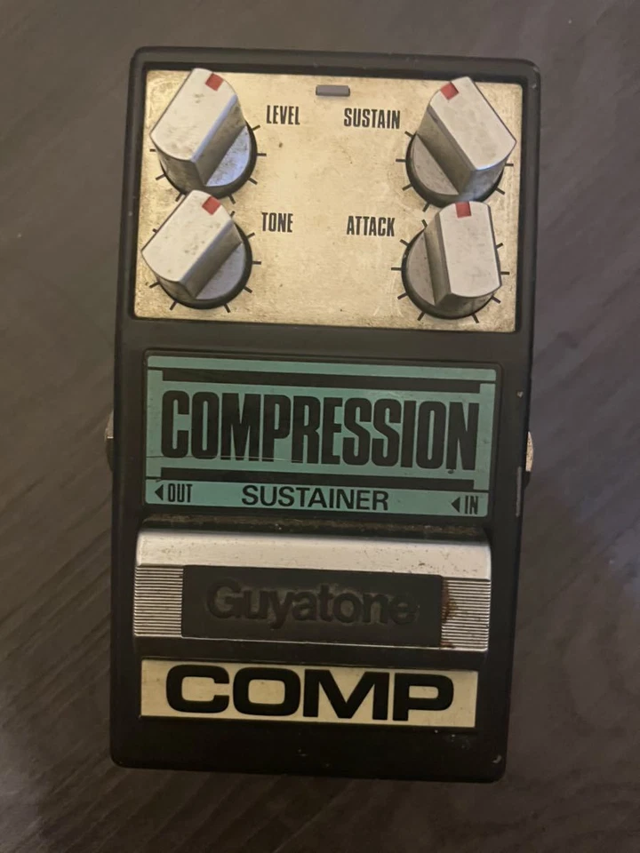 Pedal efecto compresión/sosteniente para guitarra Guyatone PS-010 de colección muy bueno Foto 1 de 1