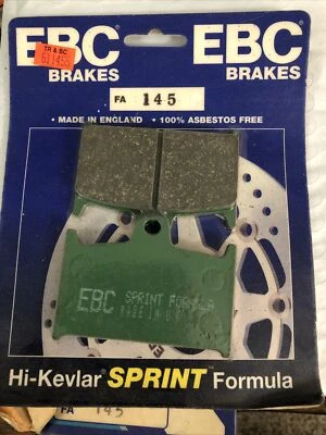 Pastillas de freno EBC Hi-(hechas con Kevlar) Sprint FA145 Suzuki GSX-R, RF, GSF. Yamaha FZR Foto 1 de 3