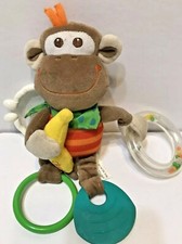 Chicco Monkey Baby Activity Rattle Teether Toy