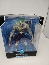 Titan Joker  DC Multiverse  McFarlane Mega Figure damaged box