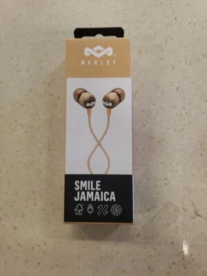 Auriculares internos con micrófono House of Marley Smile Jamaica ~ EM-JE041-CPB Foto 1 de 3