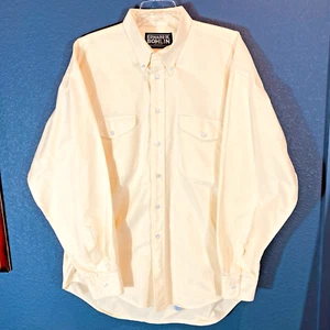 Edward H. Bohlin Shirt Mens Large USA Hollywood Western Yellow Long Staple EUC - Picture 1 of 9