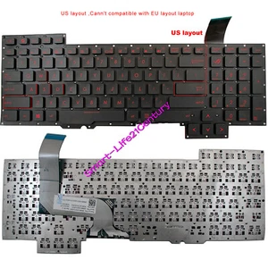 Brand New for ASUS G751J G751JL G751JM G751JT G751JY series Laptop US Keyboard - Picture 1 of 5
