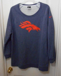Sudadera Nike Denver Broncos Gris XXL Fútbol Americano NFL - Imagen 1 de 8