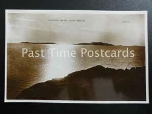 Sutherland SOMMERINSELN Loch Besen - alte RP-Postkarte von R MacKenzie von Ullapool - Bild 1 von 2