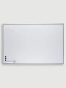 Cork Ethos Magnetic Memo Board Silver Frame 90 x 60cm - Picture 1 of 1