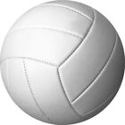 Ballon de volleyball tout blanc sans aucune empreinte pour peinture de panneau autographe taille 5