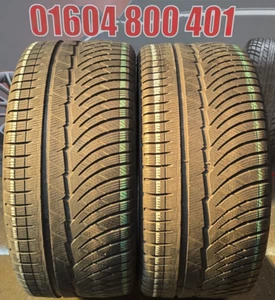 2x 255 35 18 94V Michelin Pilot Alpin PA4 ⭐ M+S 255/35/R18 TESTED FREE P&P - Picture 1 of 18