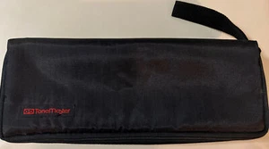 ToneMaster 15/24 Cassette Padded Carrying Case Black Nylon With Strap. Zipper. - Imagen 1 de 4