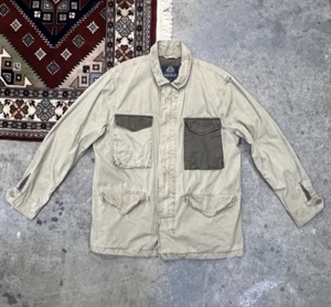 American Rag Beverly Field Jacket Khaki Green Men's Size XL Utility Cotton 2019 - Picture 1 of 13