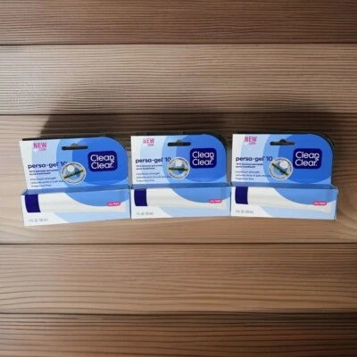 Clean & Clear Persa-Gel 10 Max Strength Acne Spot Ointment 1 oz(3 Pack) - Image 1 of 4