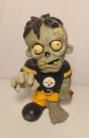 Vintage Pittsburgh Steelers Zombie Monster Figure By Forever Collectibles NFL Cover