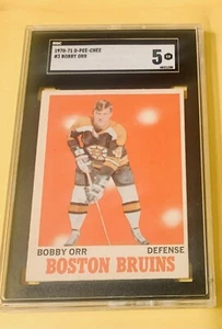1970 O-Pee-Chee Bobby Orr SGC 5 - Picture 1 of 2