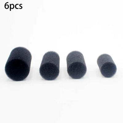 6 X Large Overflow Filter Box Intake Round Pre-Filter Foam Sponge Fish Aquarium - Image 1 of 4
