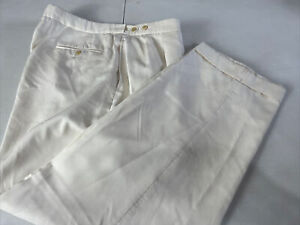 Spring/Summer Polo Ralph Lauren Golf Men's Cream Silk Golf Pants 40X31 $98