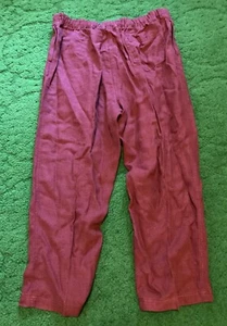 Vintage Ll Bean 100% Linen Pants Sz 18 29 - Picture 1 of 6