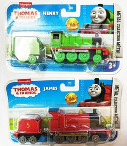 Fisher Price Thomas & Friends Metal Engine 80th Anniversary (Henry & James) - Picture 1 of 3