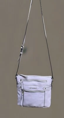￼Dana Buckman Lilac Leather Purse - Image 1 of 4