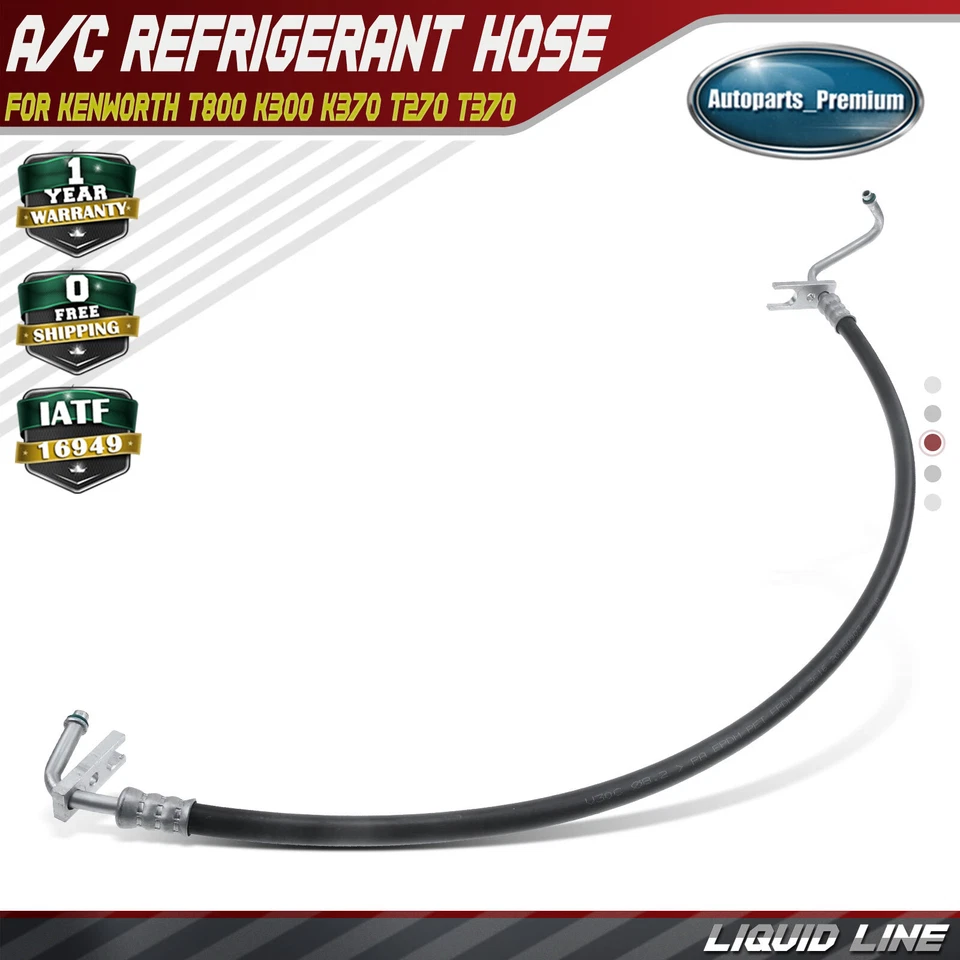 Жидкостный шланг кондиционера для Kenworth K100 K100E K130 K150 T600A T660 T680 T800 W900 - Изображение 1 из 4