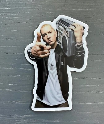 Eminem Vinyl Sticker Slim Shady Boombox Very High Quality Strong HIP HOP Rap