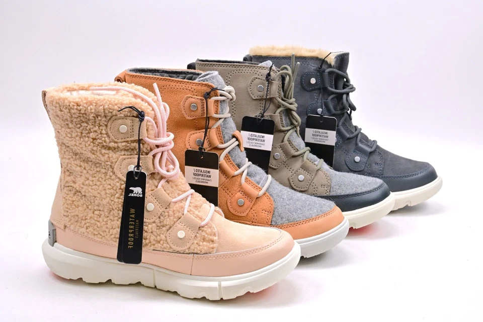 Sorel Women's Explorer II Joan Felt WP Boot NL4460-253 Waterproof NWB BRAND NEW - Image 1 of 1